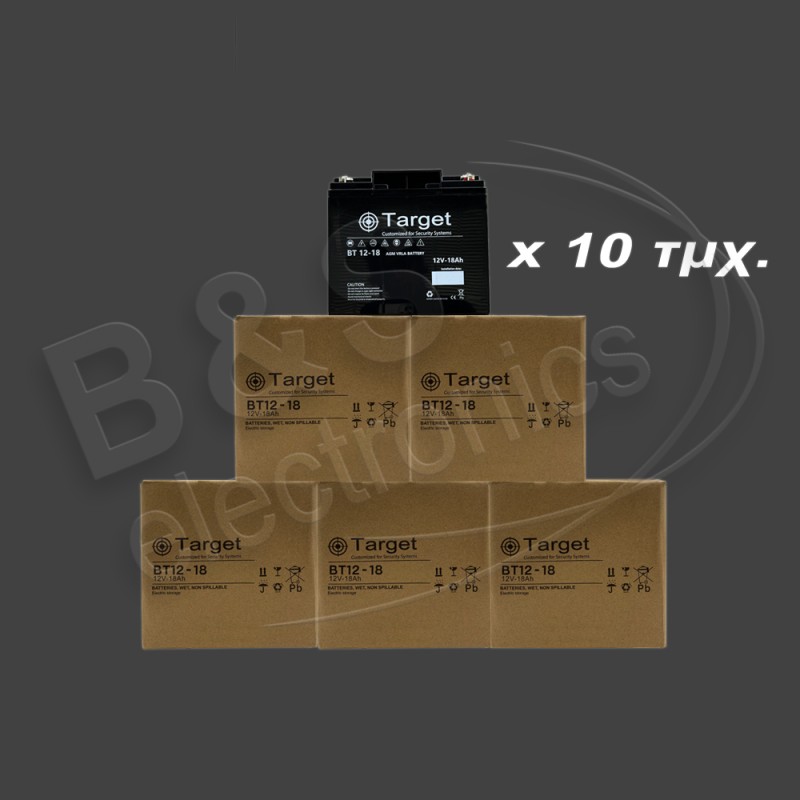 BT 12V/18Ah (10 τμχ.)