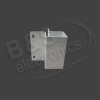 CORNER METAL BRACKET FOR 2 DETECTORS