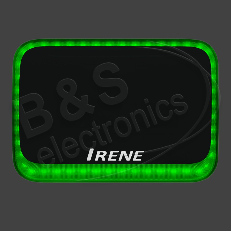 IRENE WIRELESS READY HORIZONTAL BK/GN