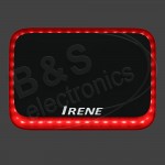 IRENE WIRELESS READY HORIZONTAL BK/RD