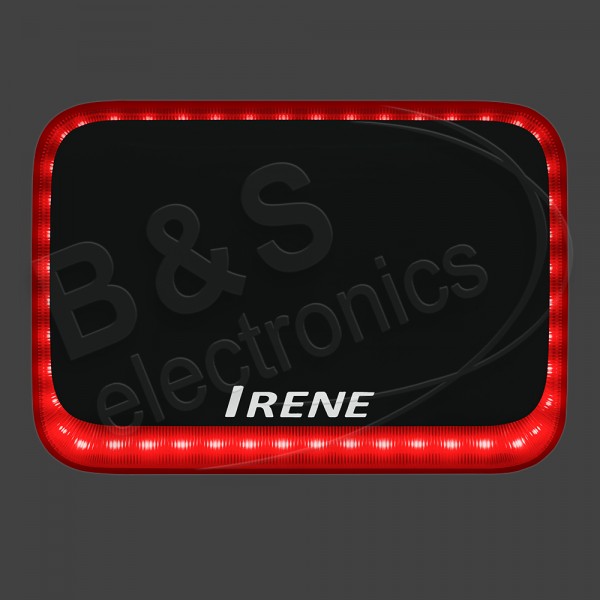 IRENE WIRELESS READY HORIZONTAL BK/RD