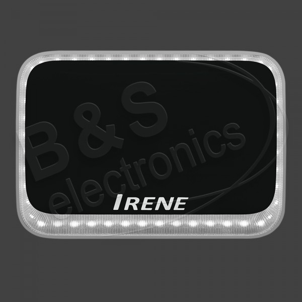 IRENE HORIZONTAL BK/WH